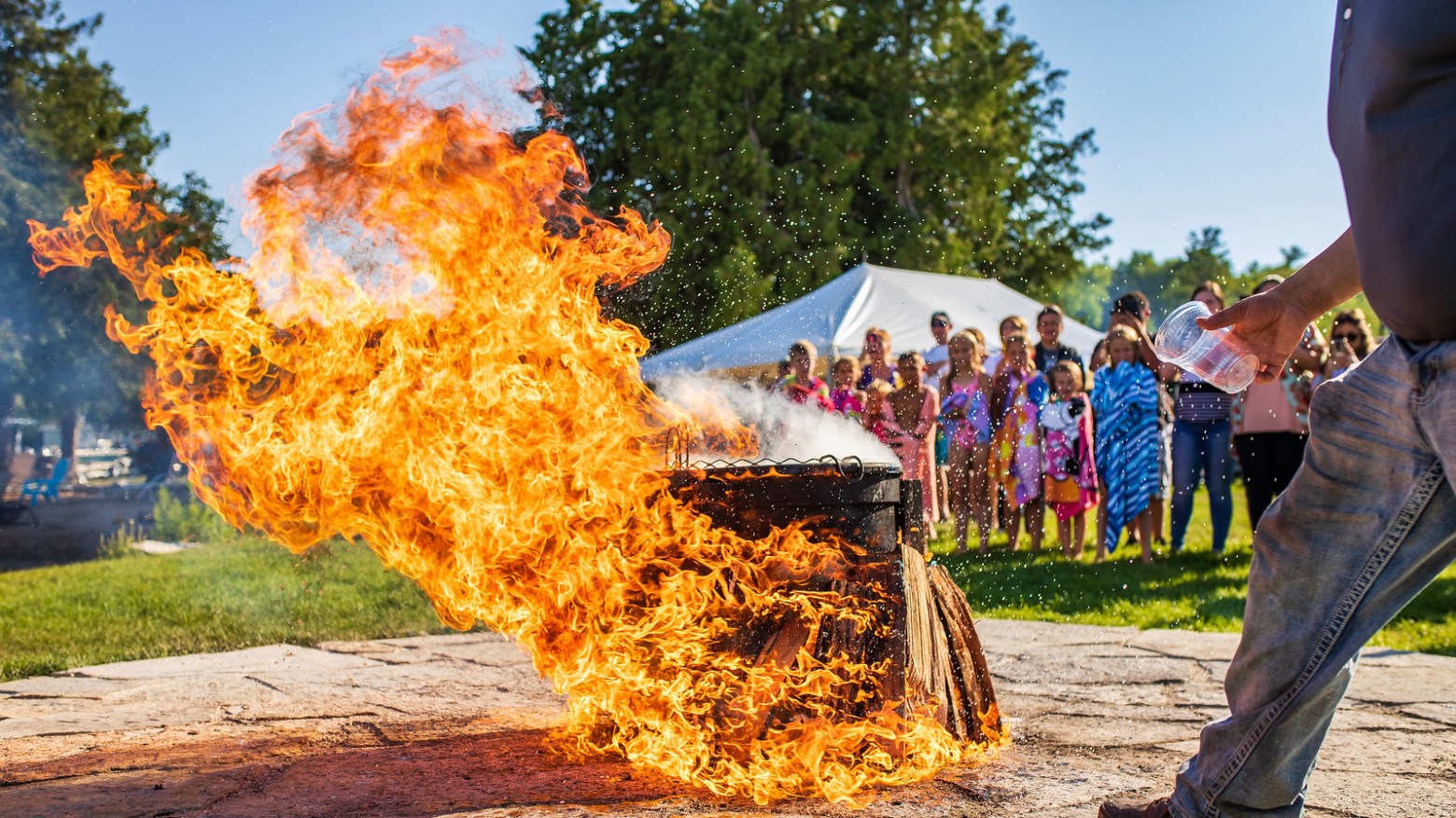 a man that is standing in the dirt